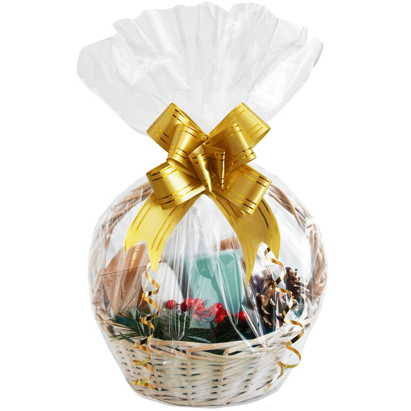 Cellophane Wrap Clear - Envoltura de celofán transparente grande para