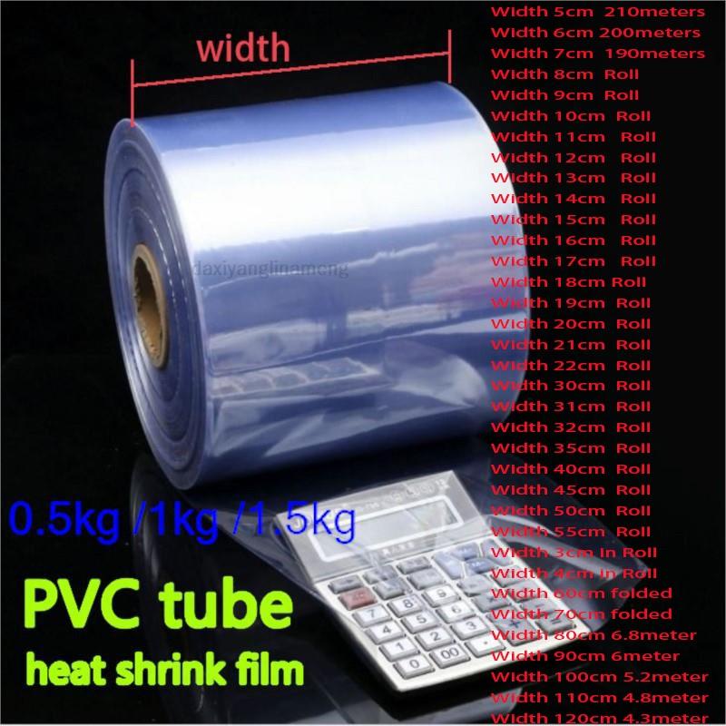 Tubo de PVC termocontraíble de - Cellophane Wrap Clear reseña y precio