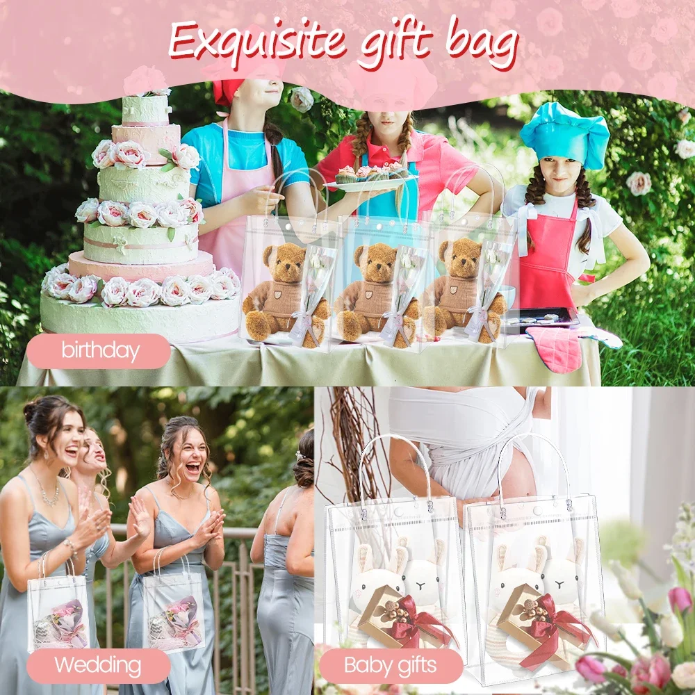 Bolsas de regalo de PVC transp - Cellophane Wrap Clear reseña y precio