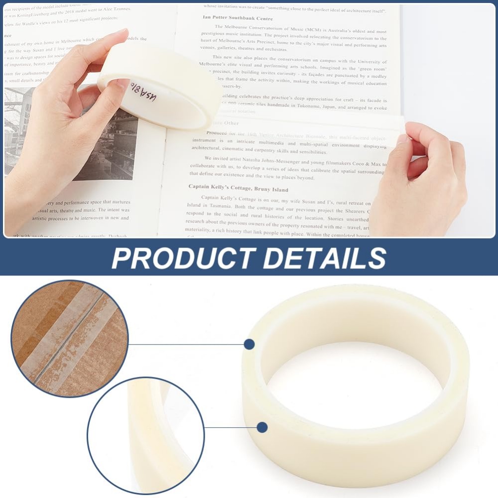 Cinta de reparación de libros  - Cellophane Wrap Clear reseña y precio